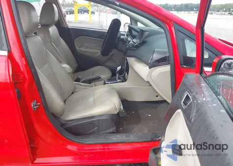 2014 Ford Fiesta Titanium from USA, damaged, VIN 3FADP4CJ4EM100444